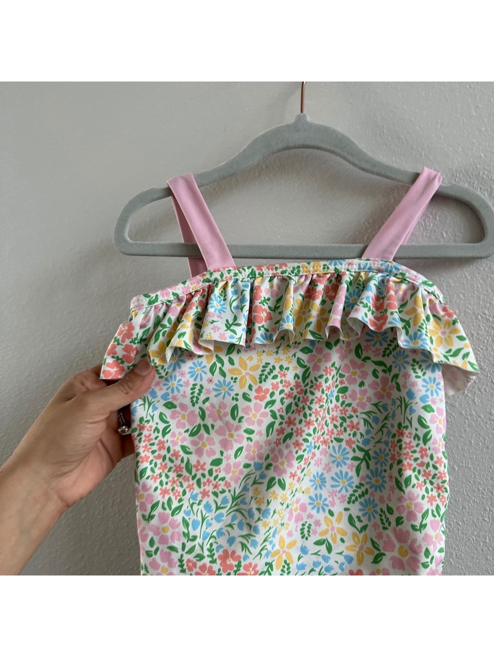James and Lottie Ruffled One Piece Swimsuit size 3T - Picture 8 of 8
